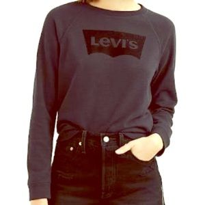 Classic Levi’s embellished crew neck sweatshirt